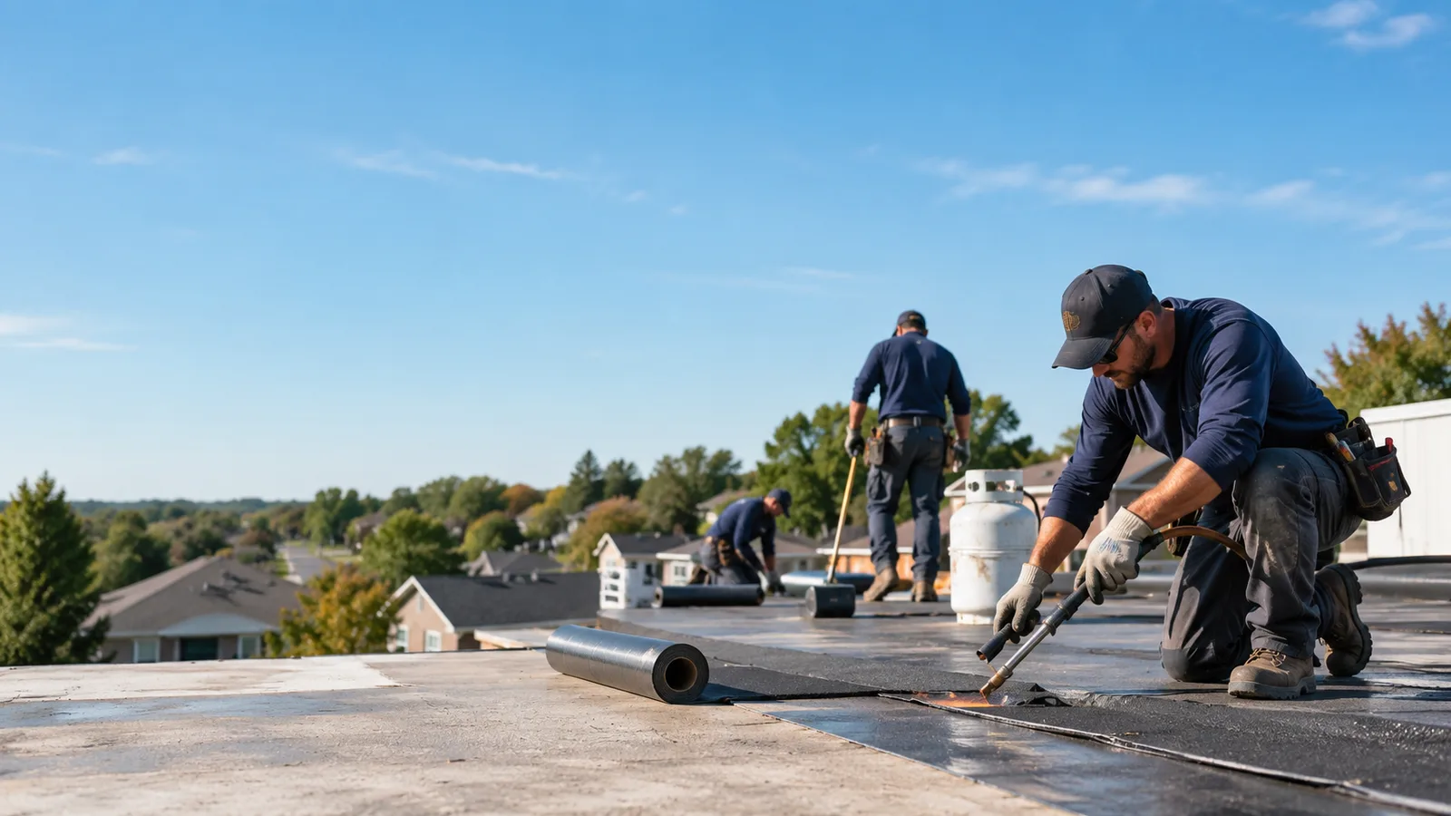 Flat Roof Leak Repair providers in Karnak, IL